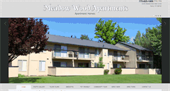 Desktop Screenshot of meadowwoodapthomes.com