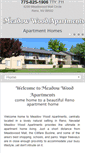 Mobile Screenshot of meadowwoodapthomes.com